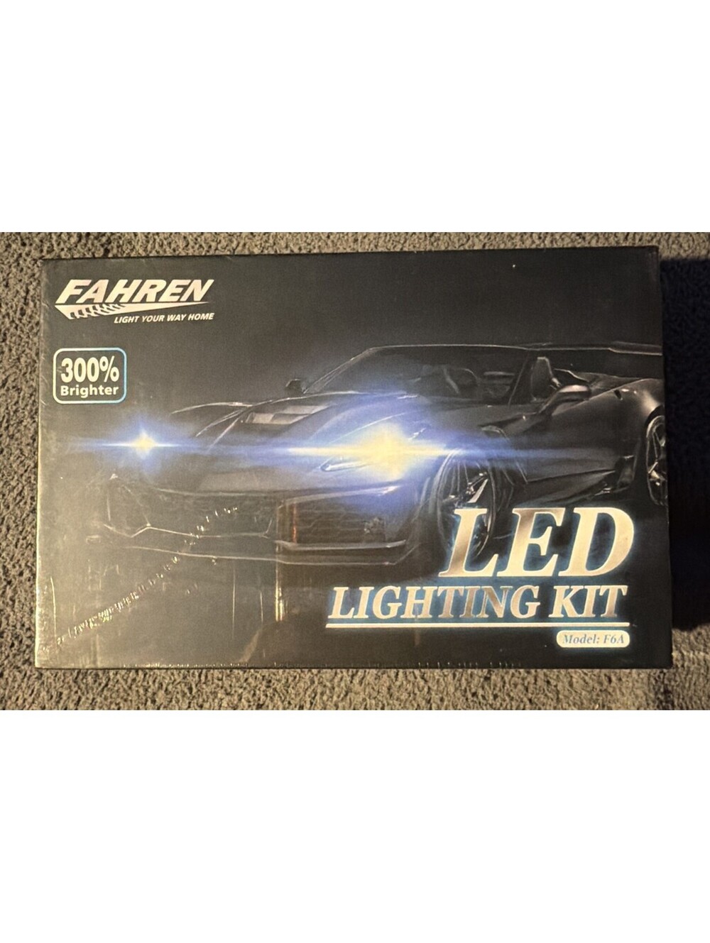Fahren LED Headlight Conversion Lighting Kit H8/H9/H11 Model F6A